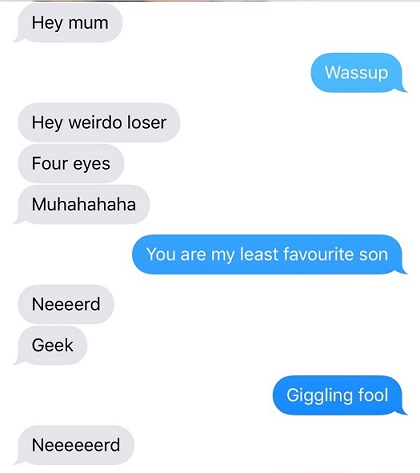 text conversation
